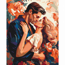 Картина за номерами Brushme Момент закоханих (BS53881)