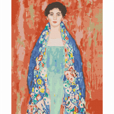 Картина за номерами Brushme Портрет пані. Густава Клімта (BS53907) Картина за номерами Brushme Портрет пані. Густава Клімта (BS53907)