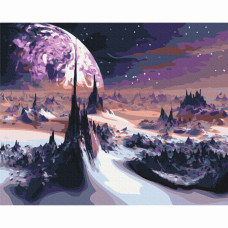 Картина за номерами Brushme Космічні пейзажі (BS40470)