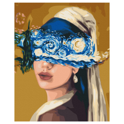 Картина за номерами Brushme Погляд в зоряну ніч (BS51480) в Сумах