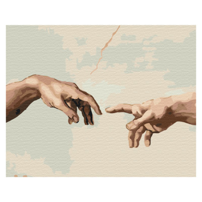 Картина за номерами Brushme Створення Адама (BS29287) в Сумах