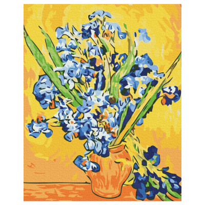Картина за номерами Brushme Іриси у Вазі. Вінсент Ван Гог (BS52876) в Черкассах Картина за номерами Brushme Іриси у Вазі. Вінсент Ван Гог (BS52876) в Черкассах