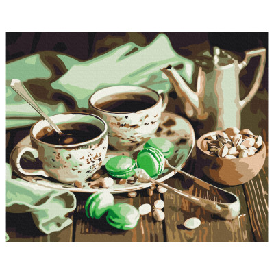 Картина за номерами Brushme М'ятне чаювання (BS4346) в Сумах