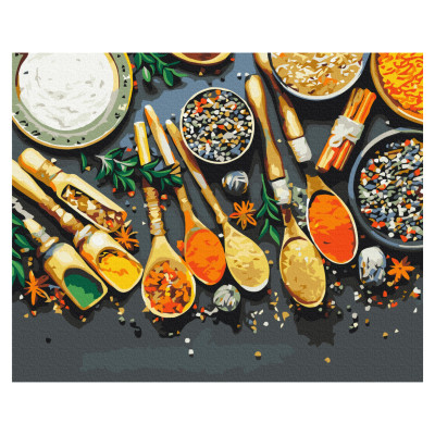 Картина за номерами Brushme Духмяні спеції (BS53398) в Черкассах Картина за номерами Brushme Духмяні спеції (BS53398) в Черкассах