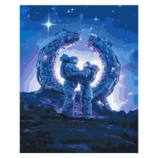 Картина за номерами Brushme Космічні почуття (BS52860)