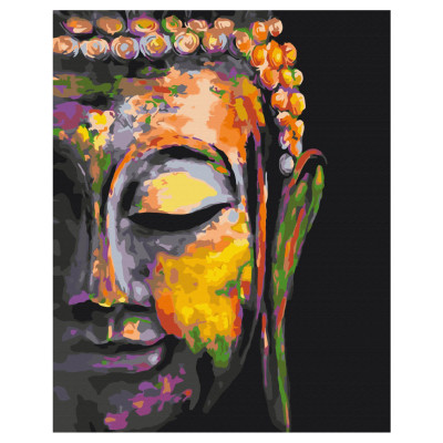 Картина за номерами Brushme Різнобарвний Будда (BS30220) в Сумах