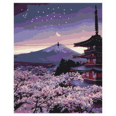 Картина за номерами Brushme Вечірня Японія (BS33813)