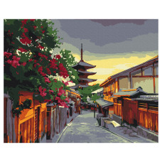 Картина за номерами Brushme Вечір в Кіото (BS51546)