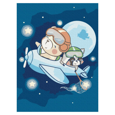 Картина за номерами Brushme Зірковий політ (KBS0098) в Черкассах Картина за номерами Brushme Зірковий політ (KBS0098) в Черкассах