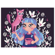 Картина за номерами Brushme Допитливі друзі (KBS0119)