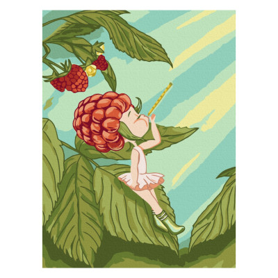 Картина за номерами Brushme Малинова пісня (KBS0117) Картина за номерами Brushme Малинова пісня (KBS0117)