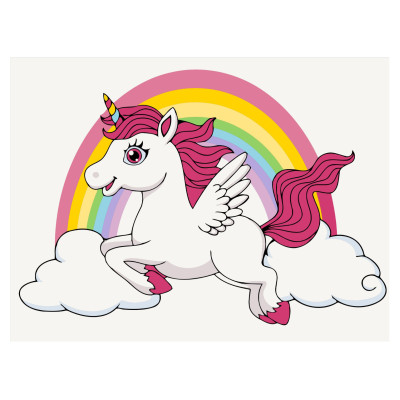 Картина за номерами Brushme Веселковий єдиноріг (KBS7125) в Сумах Картина за номерами Brushme Веселковий єдиноріг (KBS7125) в Сумах