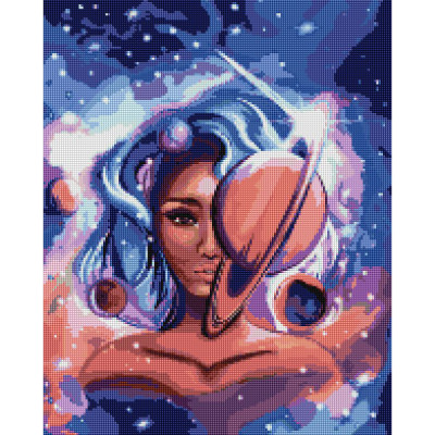 Алмазна мозаїка Brushme Міс Всесвіт (DBS1040) Алмазна мозаїка Brushme Міс Всесвіт (DBS1040)