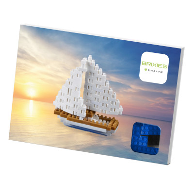 Конструктор BRIXIES Листівка Яхта 160 деталей (220.027)