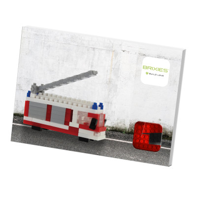 Конструктор BRIXIES Листівка Пожежна машина 133 деталі (220.045) в Запорожье