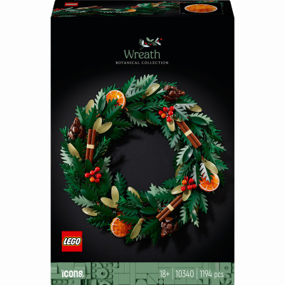Конструктор LEGO Icons Botanicals Вінок (10340) Конструктор LEGO Icons Botanicals Вінок (10340)