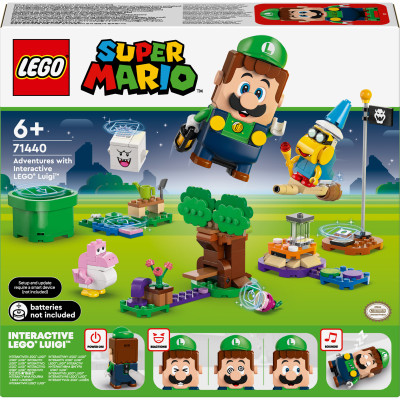 Конструктор LEGO Super Mario Пригоди з інтерактивним LEGO Луїджі (71440)