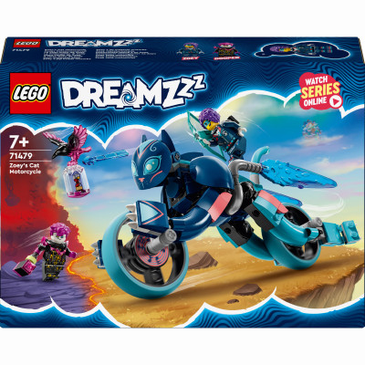 Конструктор LEGO DREAMZzz Котячий мотоцикл Зоуі (71479) в Ровном