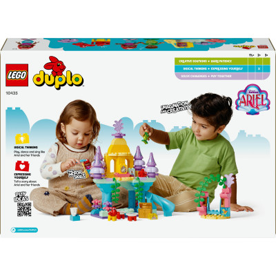 Конструктор LEGO DUPLO Disney Чарівний підводний палац Аріель (10435) Конструктор LEGO DUPLO Disney Чарівний підводний палац Аріель (10435)