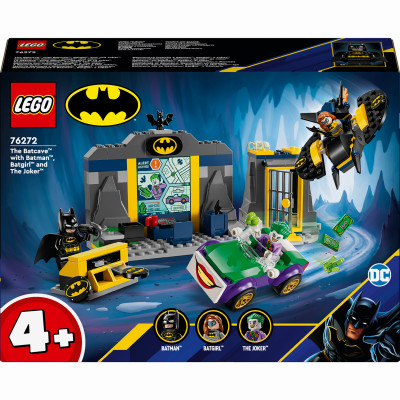 Конструктор LEGO DC Super Heroes Печера Бетмена з Бетменом, Бетґьорл і Джокером (76272) Конструктор LEGO DC Super Heroes Печера Бетмена з Бетменом, Бетґьорл і Джокером (76272)