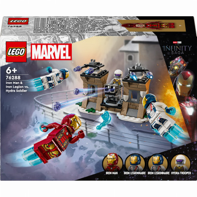 Конструктор LEGO Marvel Залізна Людина і Залізний легіон проти солдата Гідри (76288)