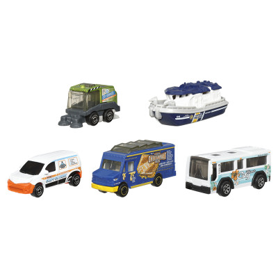 Машинки Matchbox MBX City Drivers IV 5 штук (С1817/HVT64) в Полтаве