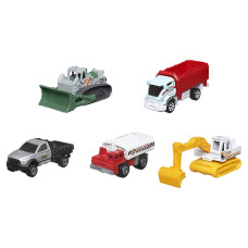 Машинки Matchbox MBX Construction III 5 штук (С1817/HVT77) Машинки Matchbox MBX Construction III 5 штук (С1817/HVT77)