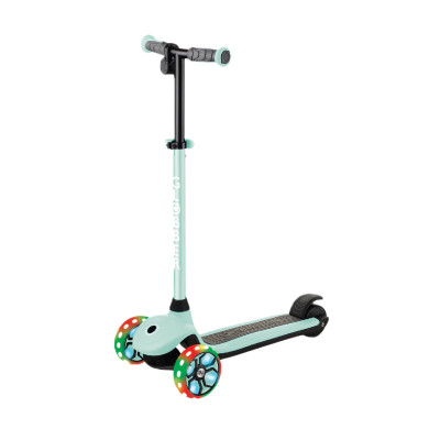 Самокат Globber E-motion 4 пастельно-м'ятний з підсвічуванням (755-206) Самокат Globber E-motion 4 пастельно-м'ятний з підсвічуванням (755-206)