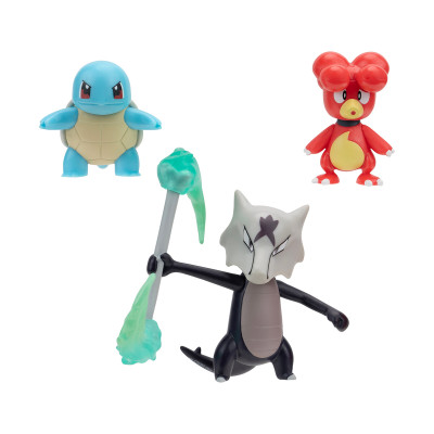 Набір фігурок Pokemon W19 Магбі, Сквіртл, Алола Маровак (PKW3600) в Луцке Набір фігурок Pokemon W19 Магбі, Сквіртл, Алола Маровак (PKW3600) в Луцке