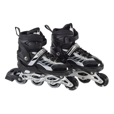 Роликові ковзани Shantou Jinxing чорні розмір 39-43 (RL2418/1) в Запорожье Роликові ковзани Shantou Jinxing чорні розмір 39-43 (RL2418/1) в Запорожье