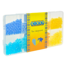 Набір для творчості Shantou Jinxing Бісер жовтий і блакитний (PL-15/01/01)