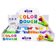 Тісто для ліплення ОКТО School supplies 8 кольорів (20005)