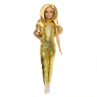 Лялька Barbie Fashionistas Модниця в золотистому комбінезоні (HRH19) в Черкассах Лялька Barbie Fashionistas Модниця в золотистому комбінезоні (HRH19) в Черкассах