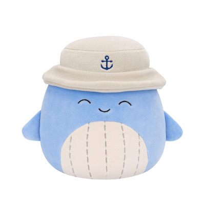 М'яка іграшка Squishmallows Синій кит Самір у панамі 19 см (SQCR06593) во Львове М'яка іграшка Squishmallows Синій кит Самір у панамі 19 см (SQCR06593) во Львове