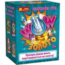 Набір для дослідів Ranok Creative Наукова гра WOW золото (10132103У)