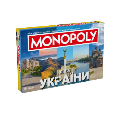 Настільна гра Rozum Монополія: Дива України (R065UA) Настільна гра Rozum Монополія: Дива України (R065UA)