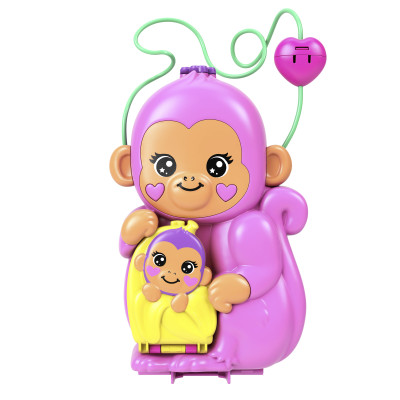 Набір Polly Pocket Дивовижний світ Розова мавпочка (GKJ63/HWP04) в Полтаве