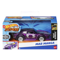 Автомодель Hot Wheels Pull-back speeders Mad manga (HPR70/HPR84)