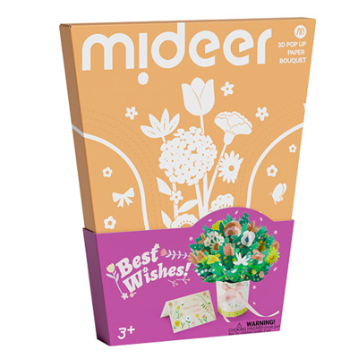 Набір для творчості Mideer 3D pop up Paper bouquet (MD3379) в Чернигове