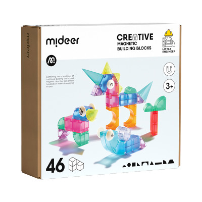 Магнітний конструктор Mideer Building blocks 46 деталей (MD1407) в Ивано-Франковске