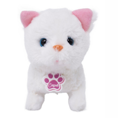 Інтерактивна іграшка Pugs at play Біле кошеня Casper (ST-PAP06)