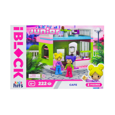 Конструктор IBLOCK Junior Kids hits Кафе 222 деталі (KH08/003/4) в Тернополе