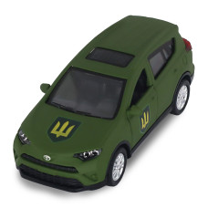 Автомодель TechnoDrive Шеврони Героїв Toyota RAV4 Сухопутні війська ЗСУ (KM6198M2)