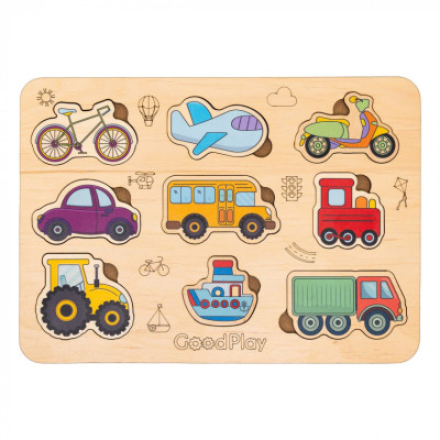Пазл-сортер Good Play Транспорт (PS-4-011) Пазл-сортер Good Play Транспорт (PS-4-011)