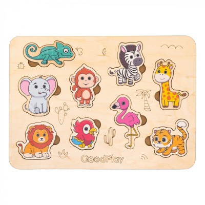 Пазл-сортер Good Play Сафарі (PS-4-016) Пазл-сортер Good Play Сафарі (PS-4-016)