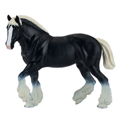 Фігурка Mojo Клайдсдейлський чорний кінь (381083)