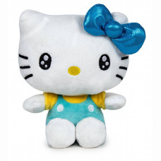 М'яка іграшка Hello Kitty Хелло Кітті Ювілейна 50 Блакитний бантик 16 см (760023868/4) М'яка іграшка Hello Kitty Хелло Кітті Ювілейна 50 Блакитний бантик 16 см (760023868/4)