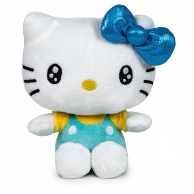 М'яка іграшка Hello Kitty Хелло Кітті Ювілейна 50 Блакитний бантик 16 см (760023868/4) в Житомире М'яка іграшка Hello Kitty Хелло Кітті Ювілейна 50 Блакитний бантик 16 см (760023868/4) в Житомире