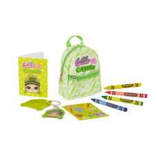 Набір для творчості Crayola Міні-рюкзак зелений (35054-A)