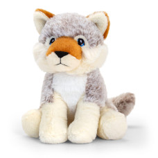 М'яка іграшка Keel toys Keeleco Вовк 18 см (SE1034) М'яка іграшка Keel toys Keeleco Вовк 18 см (SE1034)